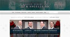 Desktop Screenshot of bhaalaw.com