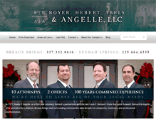 Tablet Screenshot of bhaalaw.com